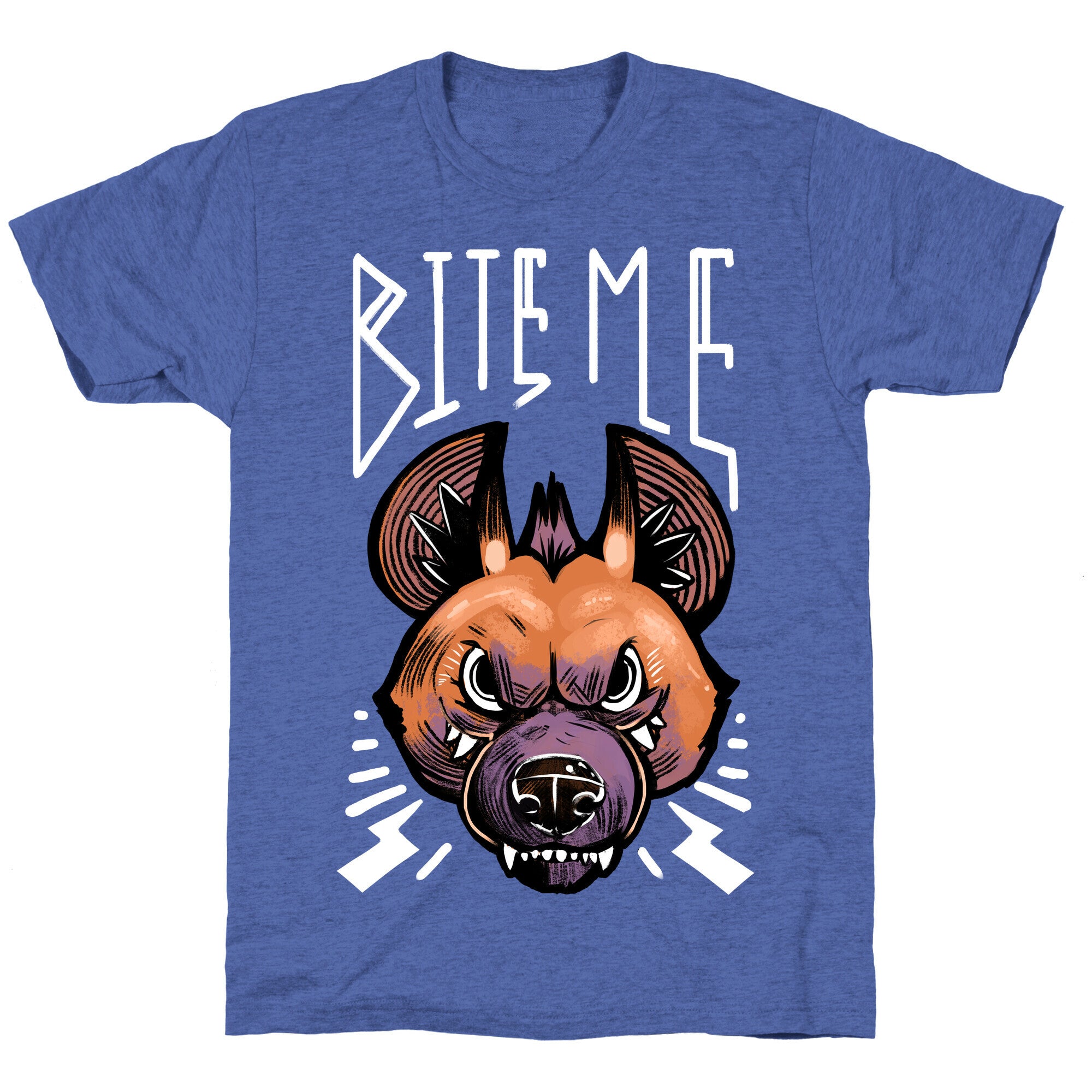 Bite Me- Hyena Unisex Triblend Tee